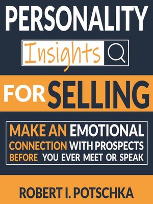 cover image of Personality Insights for Selling
